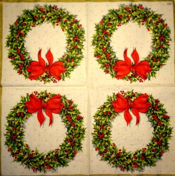 198 Christmas Flowers - 3-ply